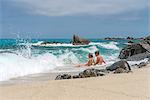 Zambrone, province of Vibo Valentia, Calabria, Italy, Europe. The beach of Capo Cozzo