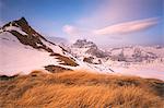 Sunset in Adamello Park,province of Brescia, Italy.