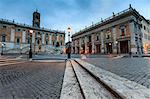 Piazza del Campidoglio where Roman Divinities were praised and nowadays headquarter of the Government Rome Lazio Italy Europe