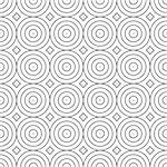 Seamless geometric decorative pattern. Minimalistic stylish design.