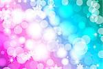 Vivid bokeh in soft color. Background with highlights. vector