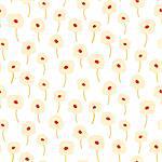 Tender peach light color seamless simple pattern. Vector repeat floral texture backround for print textile, wallpaper and wrap paper design.