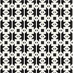 Abstract geometric lines lattice pattern. Seamless vector stylish background. Black and white simple repeating texture.