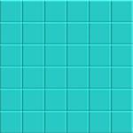 Abstract background, seamless texture from turquoise tiles, vector illustration.