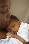 Portrait of Mother and Infant, Soweto, Gauteng, South Africa