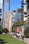 High Line Park, Manhattan, New York City, New York, United States of America, North America