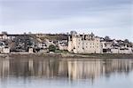 The village and Chateau of Montsoreau, UNESCO World Heritage Site, Loire Valley, Maine et Loire, France, Europe
