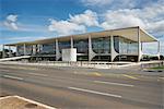 The Planalto Palace designed by Oscar Niemeyer in 1958, Brasilia, UNESCO World Heritage Site, Brazil, South America