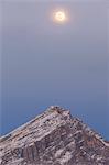 Dusk on Mount Antelao, Dolomites, Borca di Cadore, Belluno, Veneto, Italy