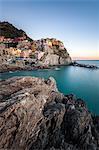 Village of Manarola, Cinque Terre, Riviera di Levante, Liguria, Italy