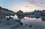 Europe, Italy, Sardinia, Cagliari. Landscape on Punta Molentis, Villasimius