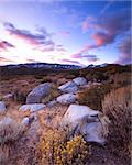 The Buttermilk hills is a popular destination for rock climbers.