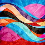 Abstract Watercolor abstract colorful background with fantastic elements. Background for design template.watercolor background