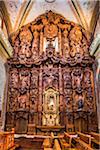 Baroque, wooden altarpiece dedicated to Saint Joseph at the Parroquia of Our Lady of Sorrows, Dolores Hidalgo Cradle of National Independence, Guanajuato State, Mexico