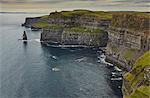 The Cliffs of Moher, near Lahinch, County Clare, Munster, Republic of Ireland, Europe