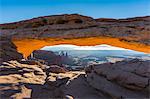 Mesa Arch, Canyonlands National Park, Moab, Utah, United States of America, North America