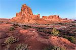 Landscape from La Sal Mountains Viewpoint, Arches National Park, Moab, Utah, United States of America, North America