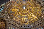 Dome of Battistero San Giovanni, UNESCO World Heritage Site, Florence, Tuscany, Italy, Europe