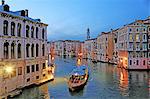 Canal Grande (Grand Canal), Venice, UNESCO World Heritage Site, Veneto, Italy, Europe