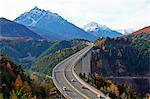 Europabrucke, Brenner Highway, Tyrol, Austria, Europe