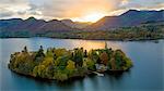 Derwent Water, Lake District National Park, UNESCO World Heritage Site, Cumbria, England, United Kingdom, Europe