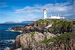 Fanad Head lighthouse, County Donegal, Ulster region, Republic of Ireland, Europe