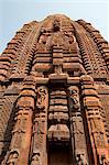 Rajarani temple, 11th century Hindu temple built from local red sandstone, Bhubaneswar, Odisha, India, Asia