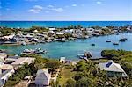 Habour, Hope Town, Elbow Cay, Abaco Islands, Bahamas, West Indies, Central America