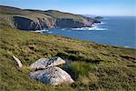 Cliffs, Arranmore Island, County Donegal, Ulster, Republic of Ireland, Europe