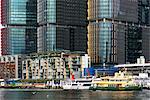 The towers of Barangaroo South seen from Darling Harbour, Sydney, New South Wales, Australia, Pacific