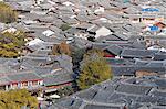 View of Lijiang, UNESCO World Heritage Site, Yunnan, China, Asia