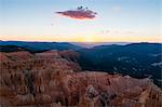 Sunset at Cedar Breaks National Monument, Cedar City, Utah, USA