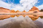 Reflections at The Wave, Coyote Buttes North, Colorado Plateau, Arizona, USA