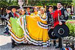 Group portrait of Mexican dancers in San Miguel de Allende, Mexico