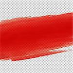 Red Blot, Vector Illustration