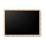 Vintage Photo Frame With Gradient Mesh, Vector Illustration