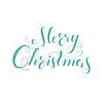 Merry Christmas vector text Calligraphic Lettering design card template Creative typography for Holiday Greeting Gift Poster. Calligraphy Font style Banner
