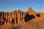 The weathered sand and clay formations at Red Top in outback Australia