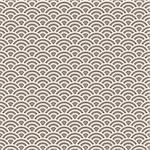 Asian style wave seamless vector pattern. Geometric repeating background.