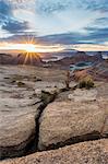 Sunrise at Alstrom Point, Lake Powell, Glen Canyon National Recreation Area, Page, between Arizona and Utah, USA