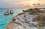 Torre dell'orso, province of Lecce, Salento, Apulia, Italy. The two sisters