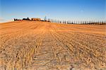 Europe,Italy,Siena district,Orcia Valley, San Quirico d'Orcia.