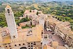 San Gimignano, Siena province, Tuscany, Italy, Europe
