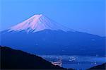 Beautiful view of Mount Fuji, Yamanashi Prefecture, Japan