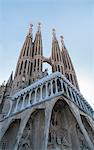 The Sagrada Familia, UNESCO World Heritage Site, Barcelona, Catalonia, Spain, Europe