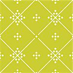 Tile green decorative floor tiles vector pattern