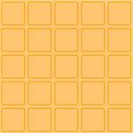 Waffle seamless vector yellow texture. Checkered pattern.