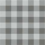 Tile dark grey plaid vector pattern