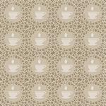 Seamless beige background with coffee motives