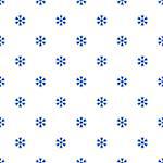 Seamless pattern with snowflakes on white background. Vector Illustration